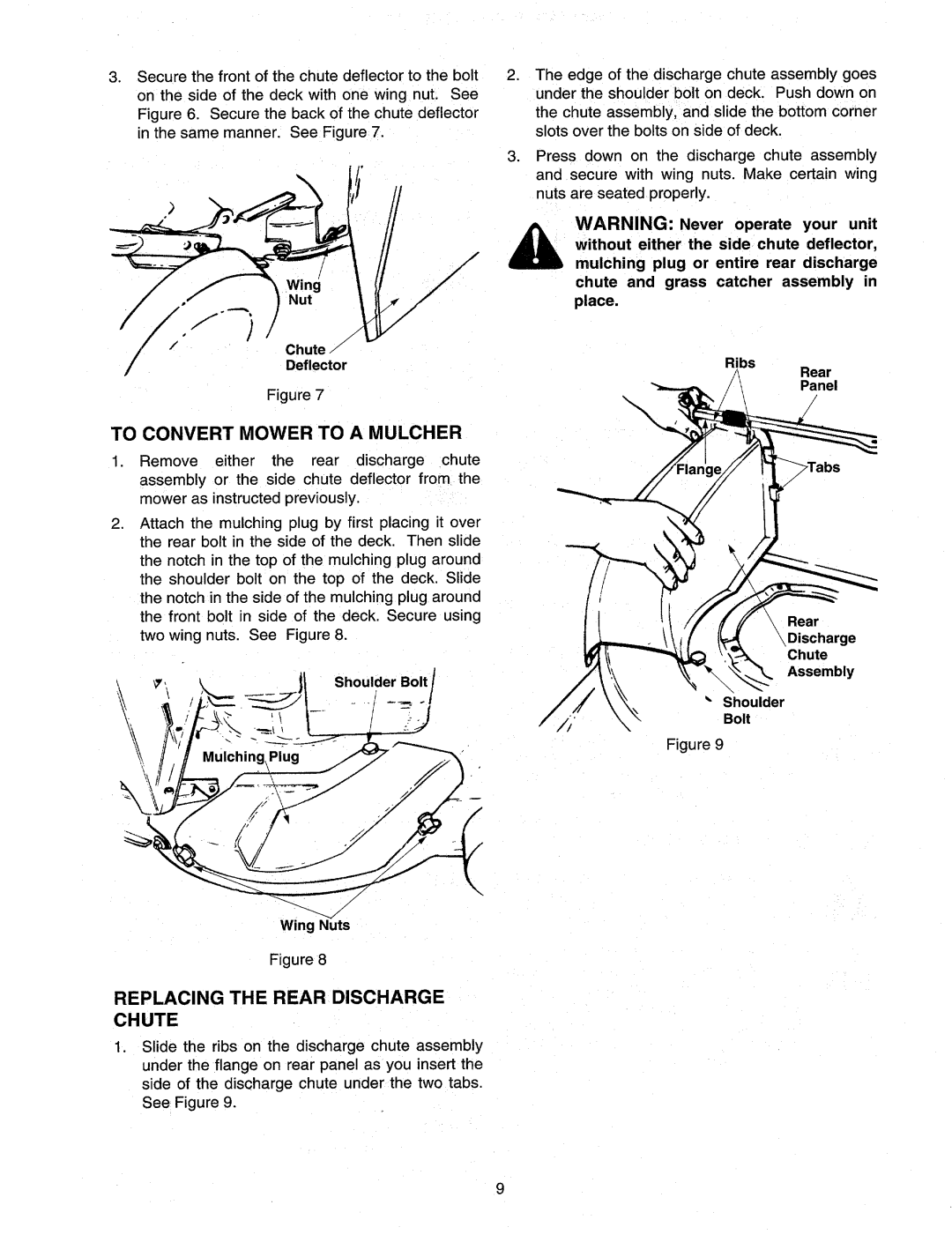 MTD 820 manual 