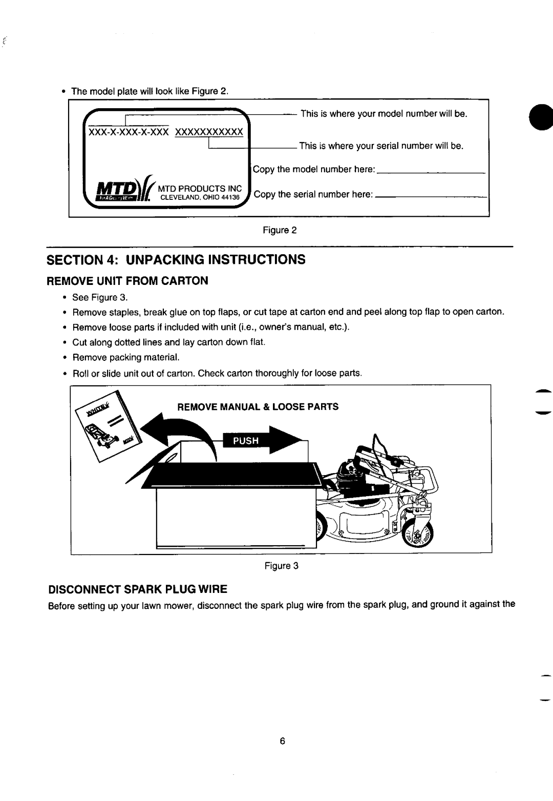 MTD Series E960-E969, 950-959, 960-969, 960-969 Series, E960 - E969, 950 - 959 manual 