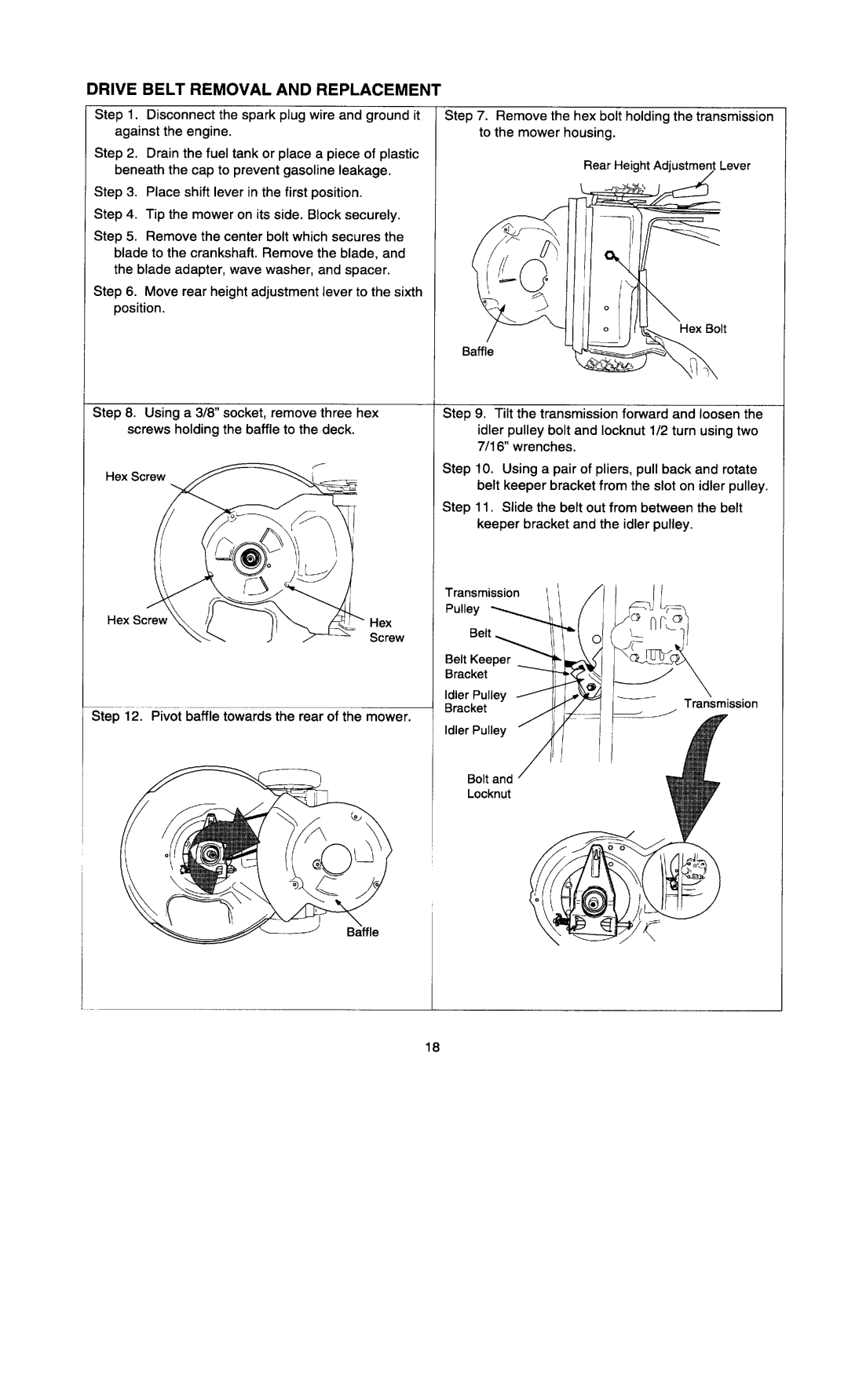 MTD 967K manual 