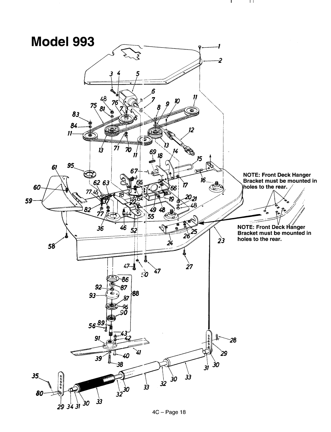 MTD 998 Sereis manual 