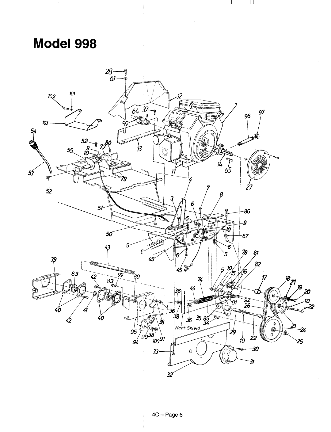 MTD 998 Sereis manual 