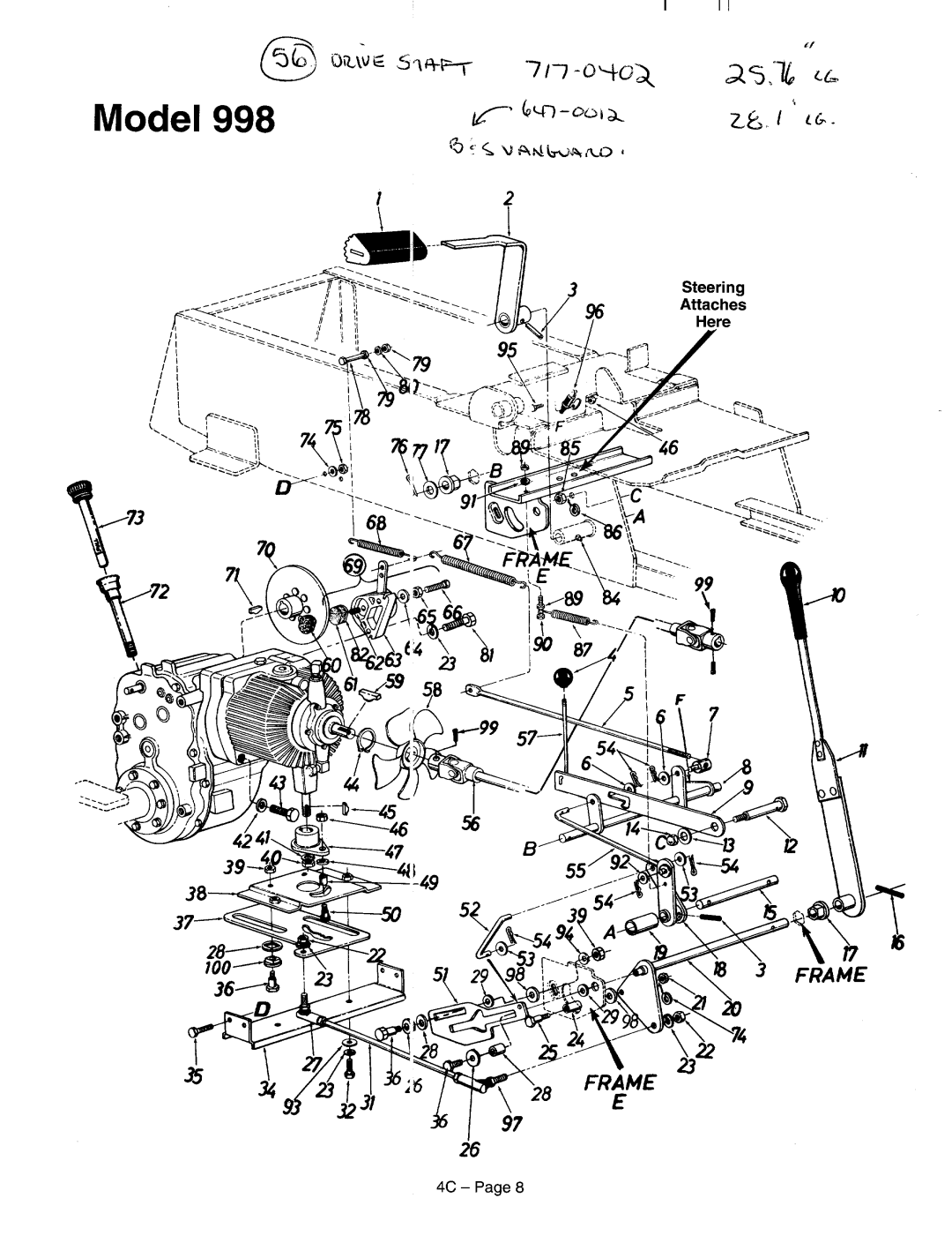 MTD 998 Sereis manual 