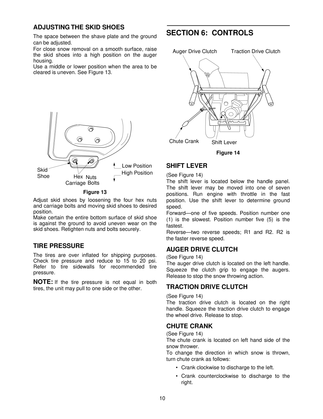 MTD E645E, E665E, 615 manual Controls 