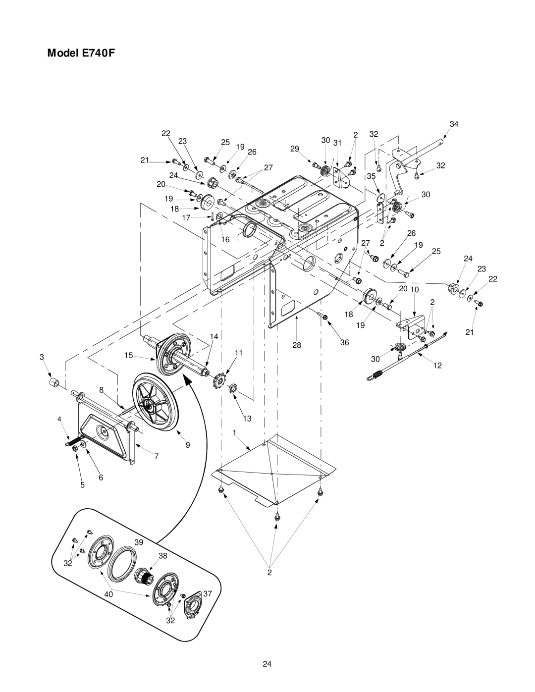 MTD E740F manual 315 