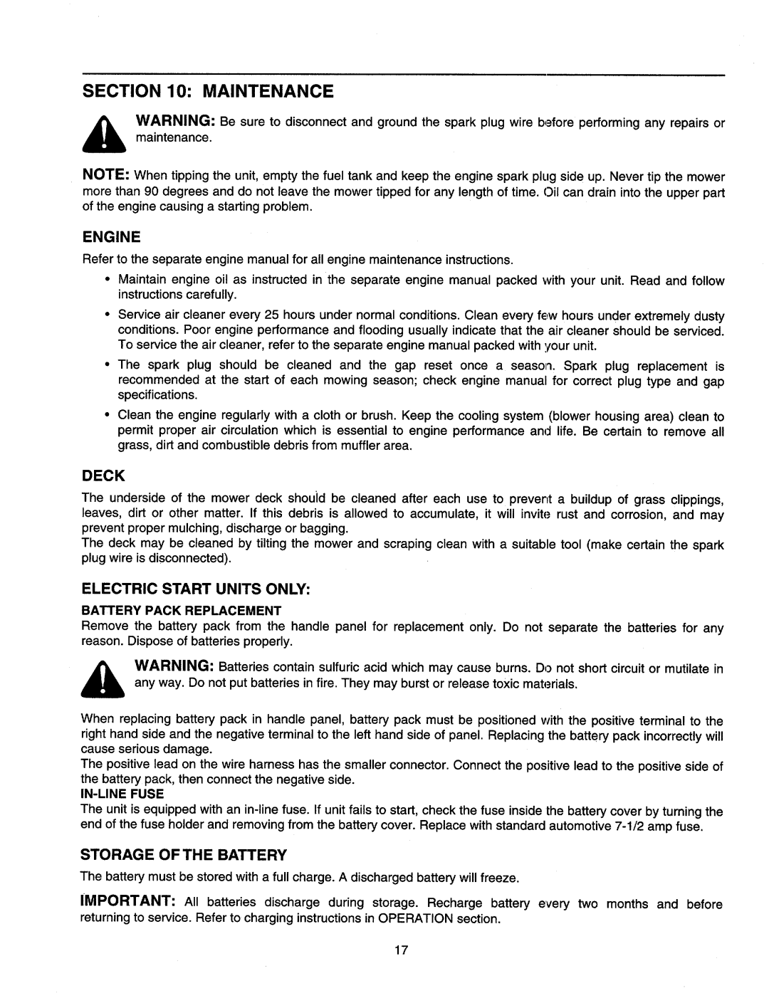 MTD 970-979, E970-E979 manual 