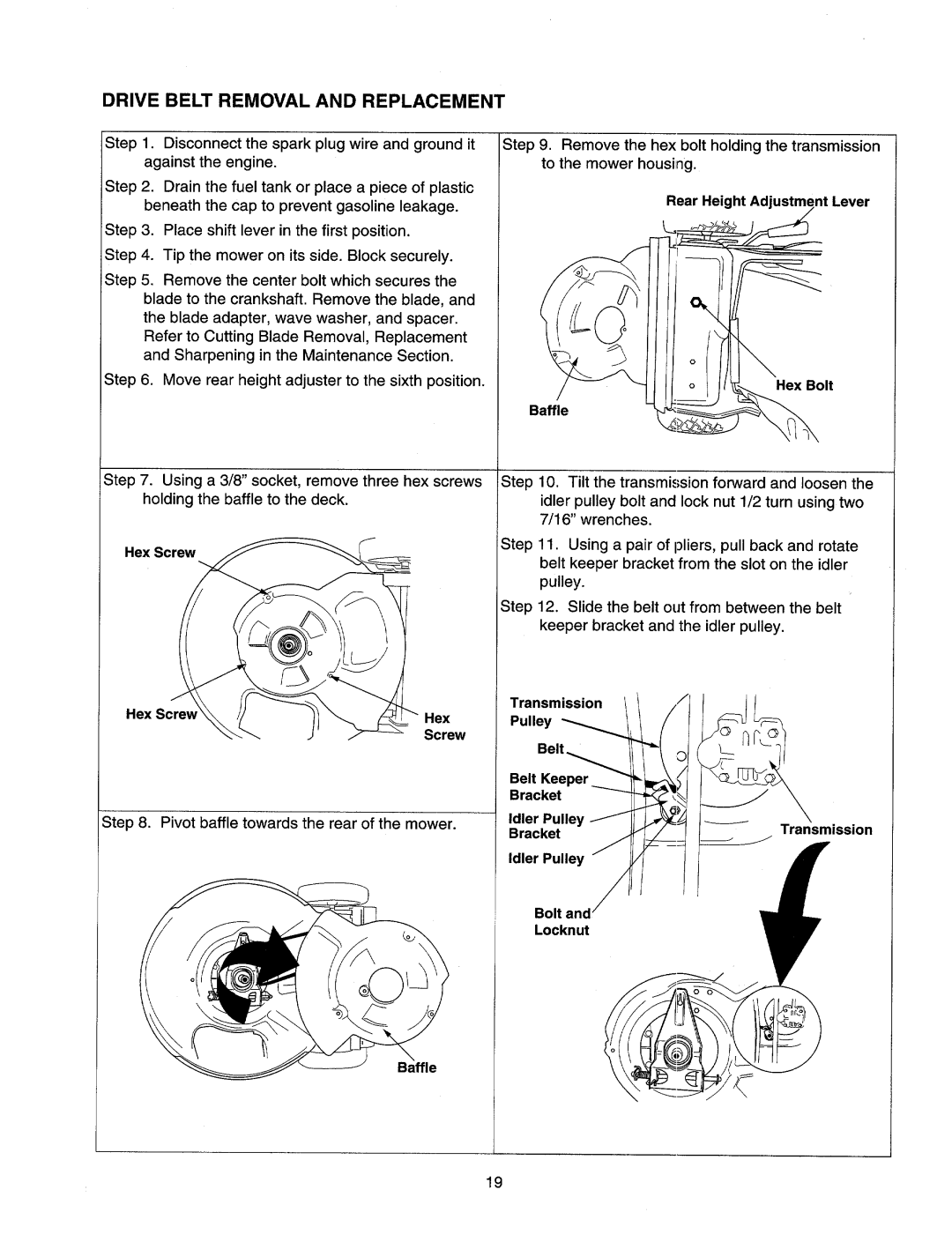 MTD 970-979, E970-E979 manual 