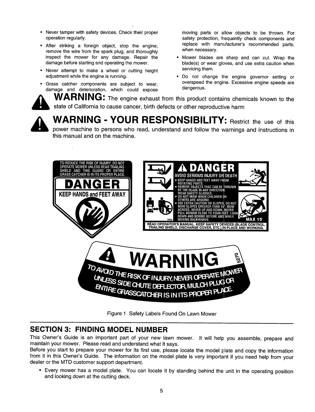 MTD 970-979, E970-E979 manual 