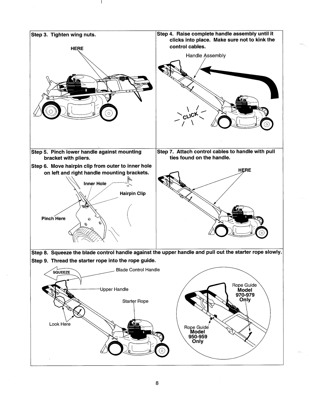 MTD E970-E979, 970-979 manual 