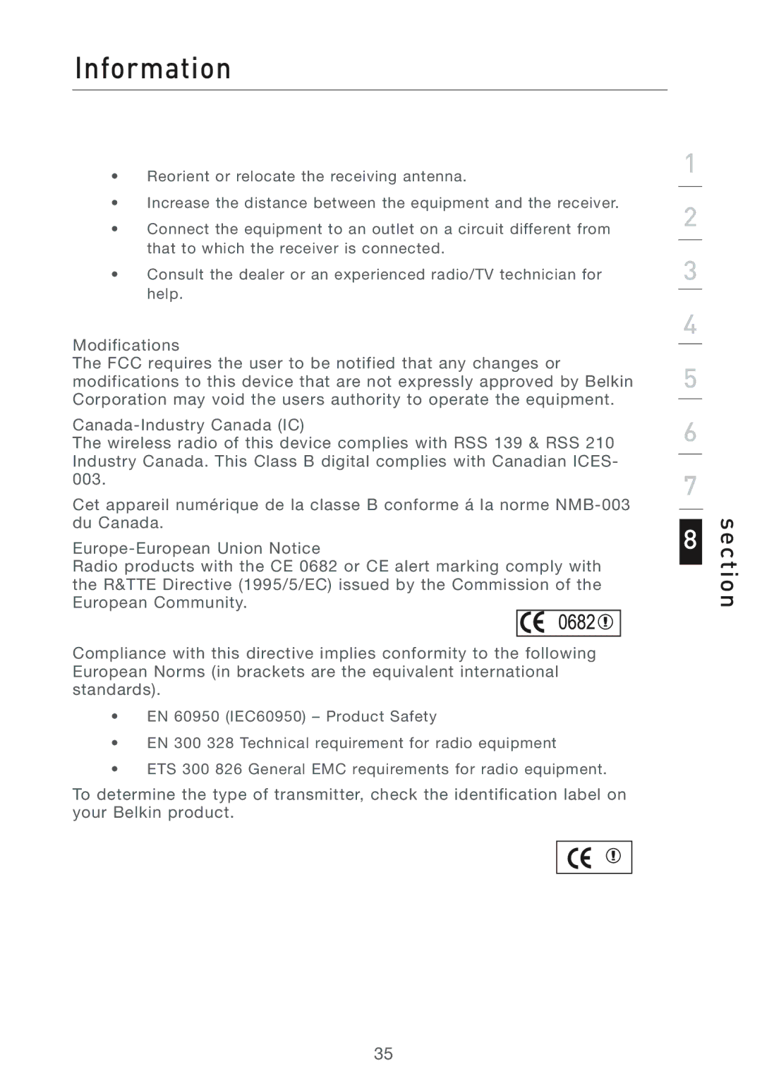 MTD F5D7330UK manual Section 