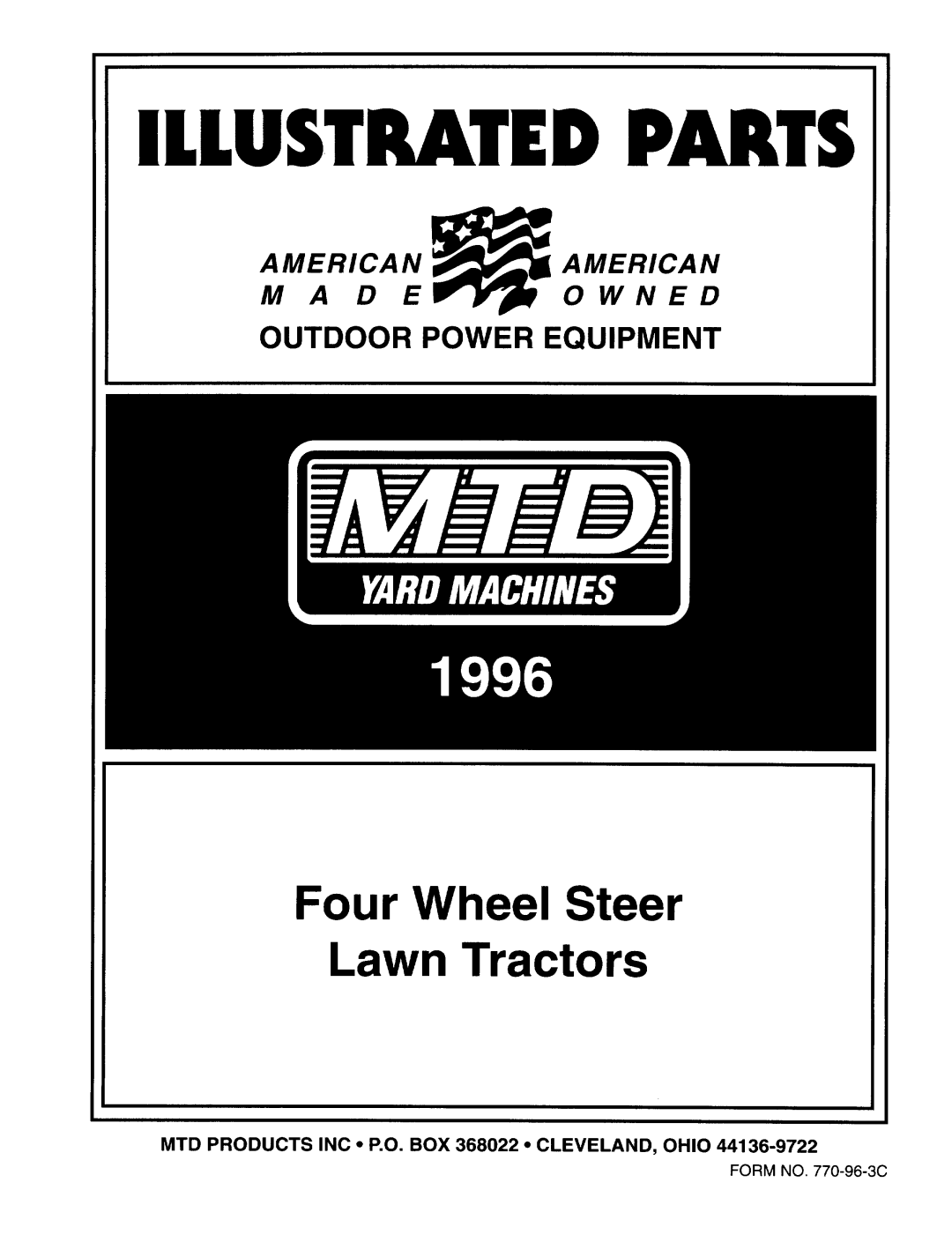 MTD Four Wheel Steer Lawn Tractors manual 