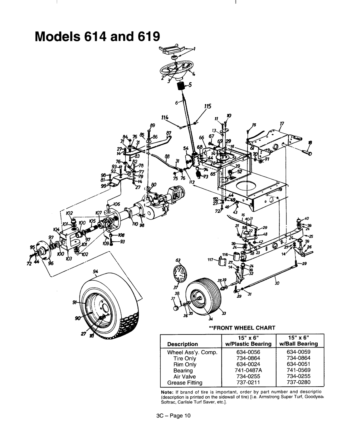 MTD Four Wheel Steer Lawn Tractors manual 