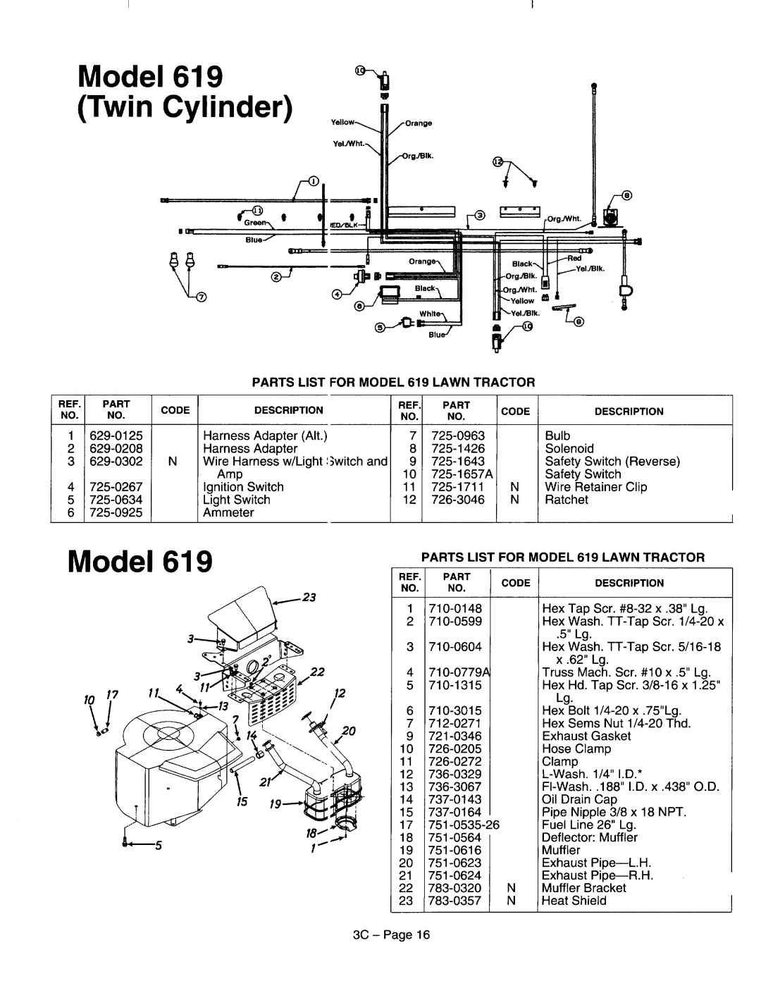 MTD Four Wheel Steer Lawn Tractors manual 