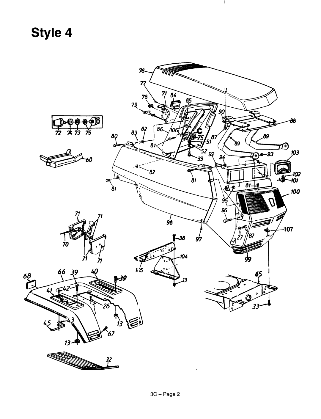 MTD Four Wheel Steer Lawn Tractors manual 