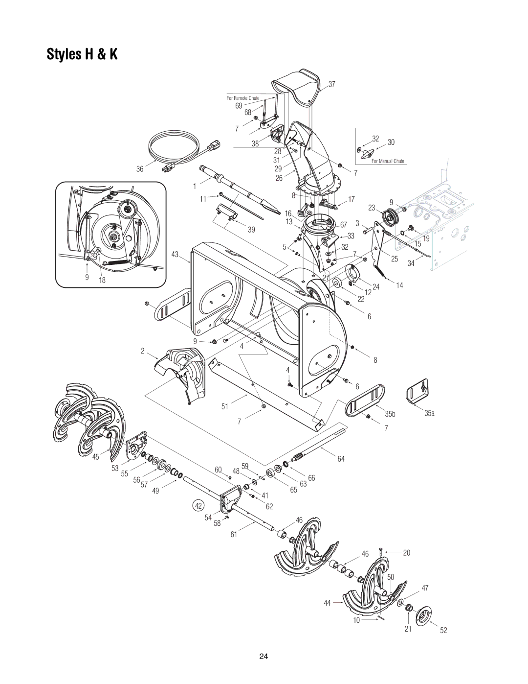 MTD L-Style manual 12 24 35b 35a 