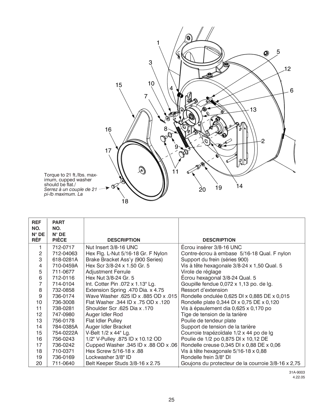 MTD OGST-3106 manual 20 19 