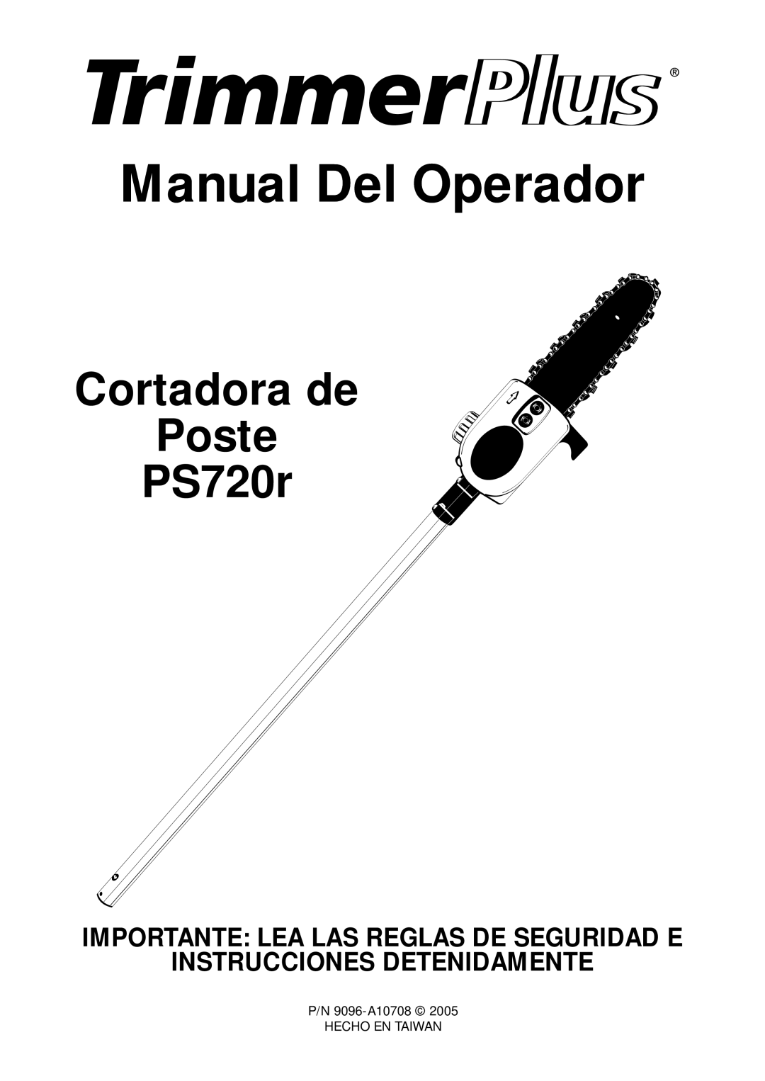 MTD PS720r manual Manual Del Operador 