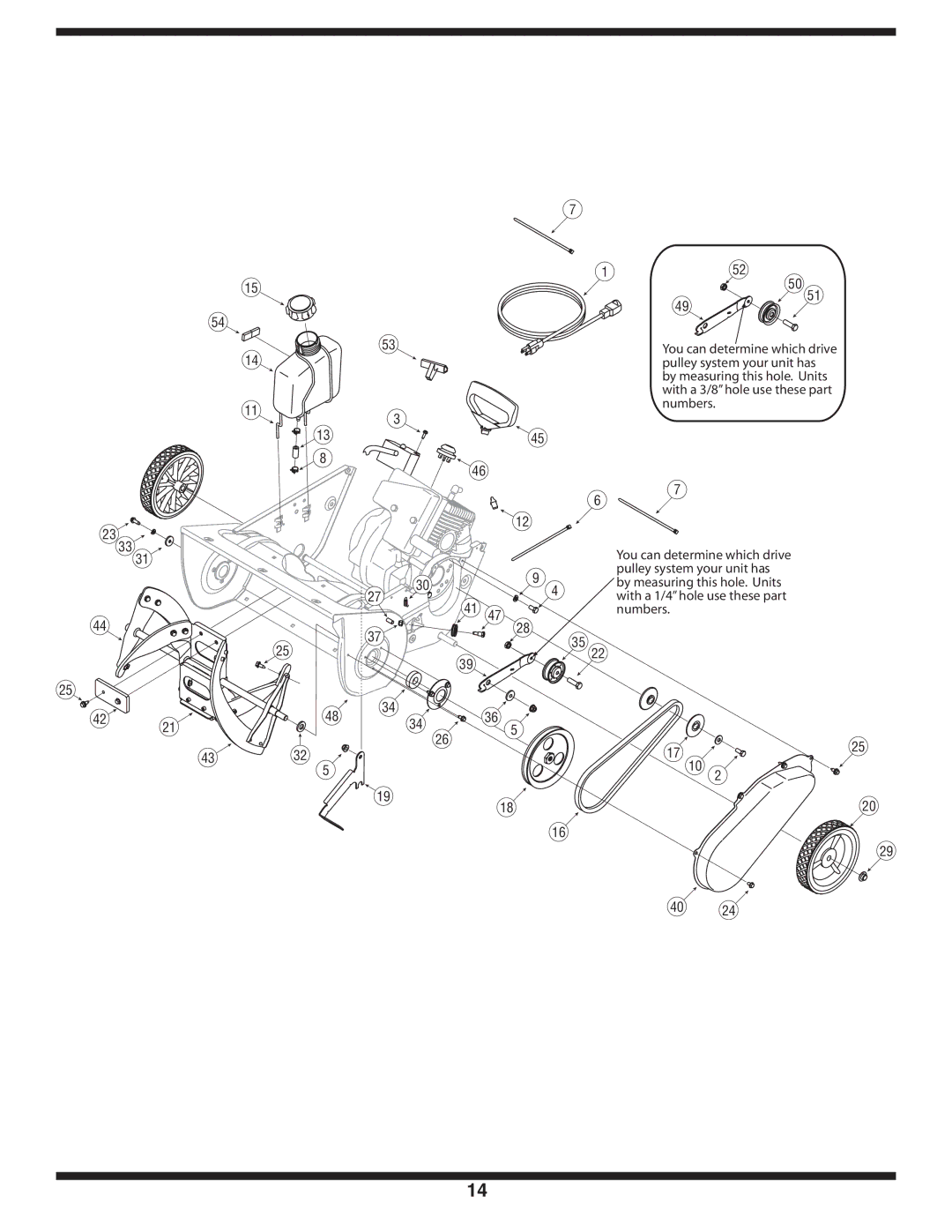 MTD S235 warranty 