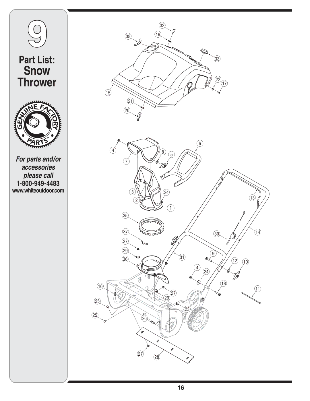 MTD S235 warranty Please call 