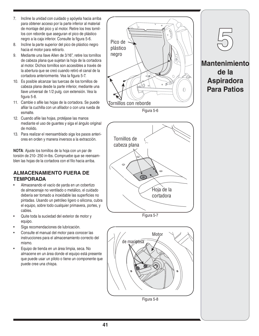 MTD Series 020 warranty Almacenamiento fuera de temporada 