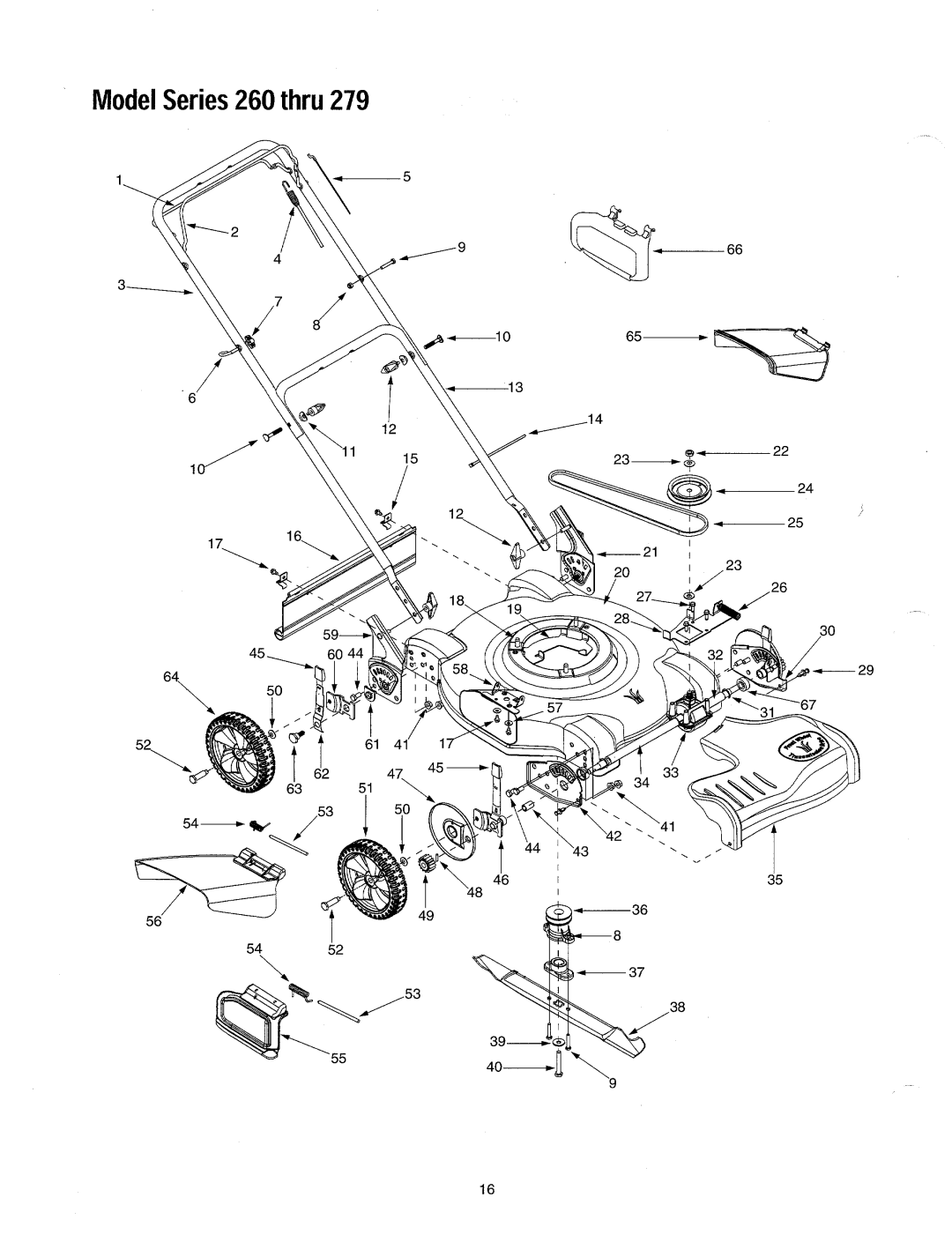 MTD Series 260 Thru 279 manual 