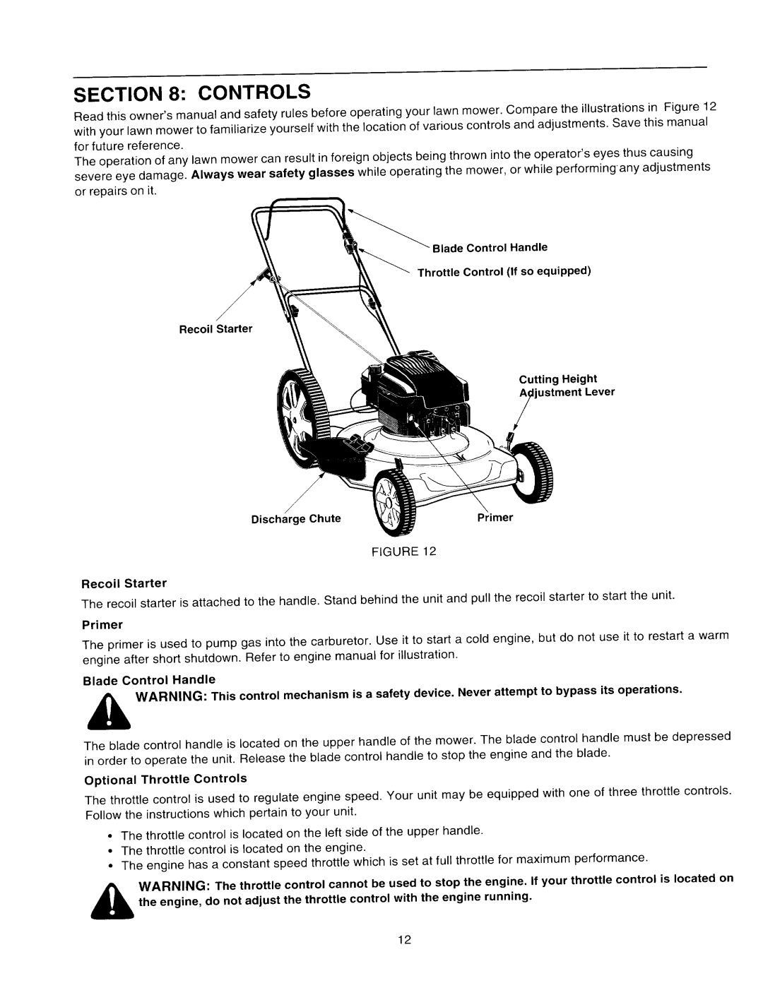 MTD Series 500 through 509 manual 