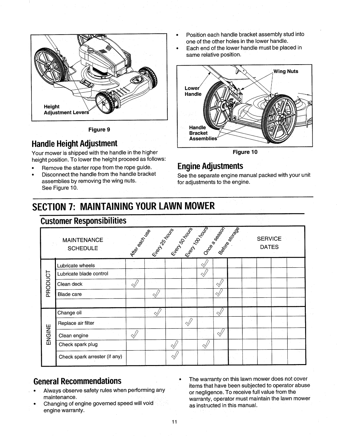 MTD Series 520 Thru 530 manual 