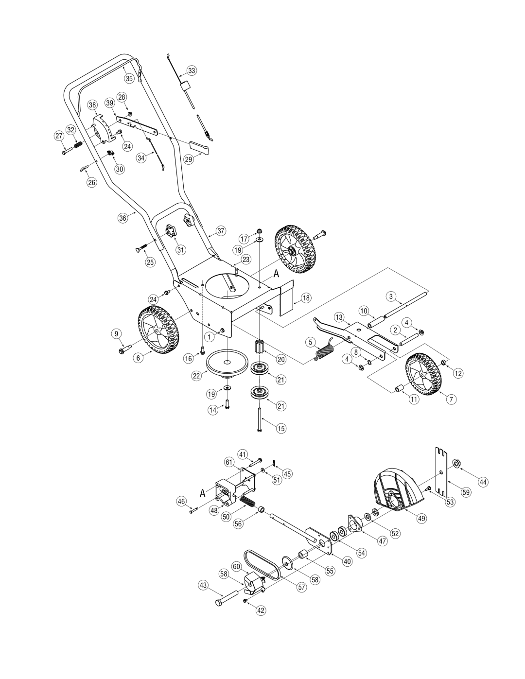 MTD Series 521 warranty 3119 204 117 