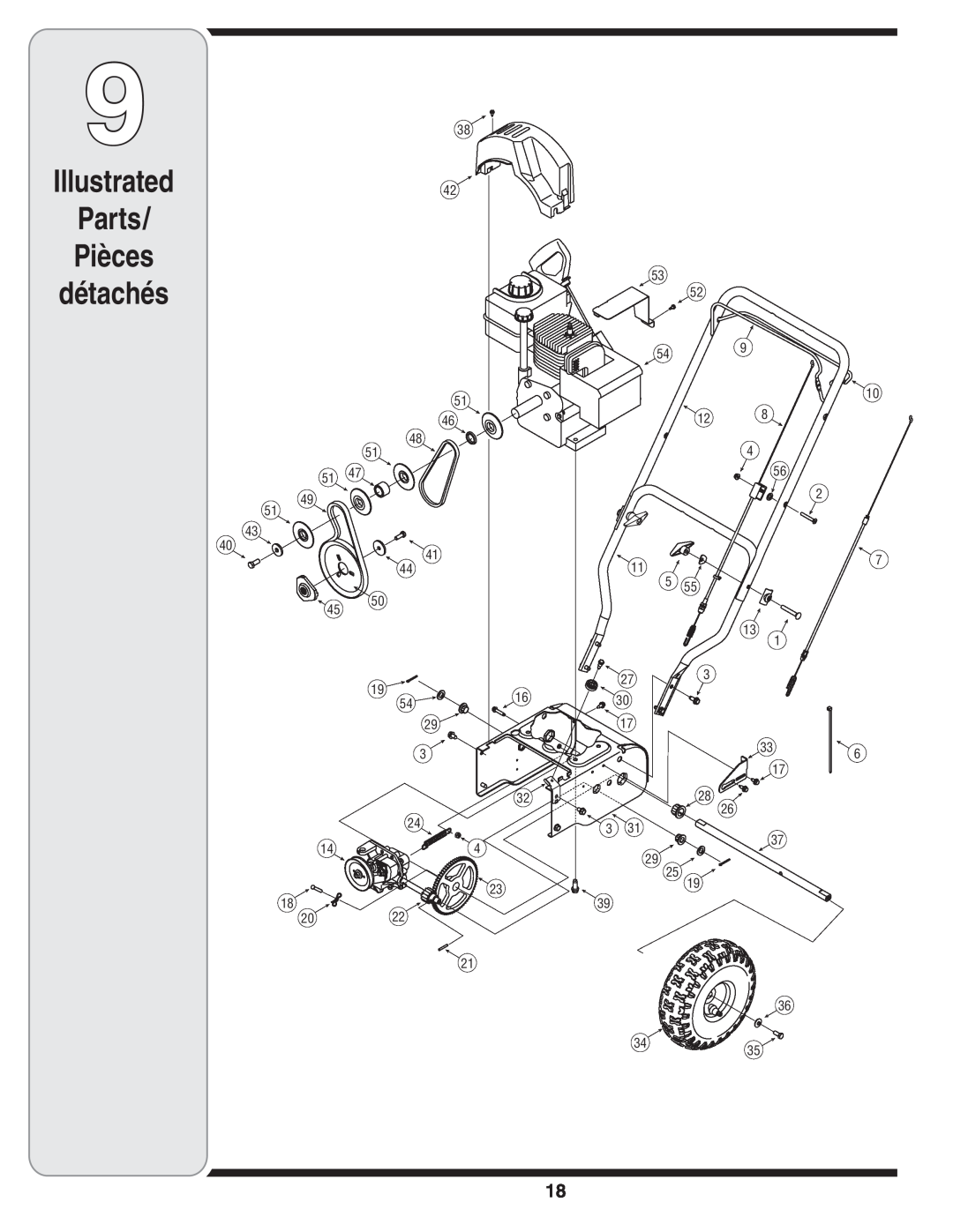 MTD Style L manual Illustrated Parts Pièces détachés 