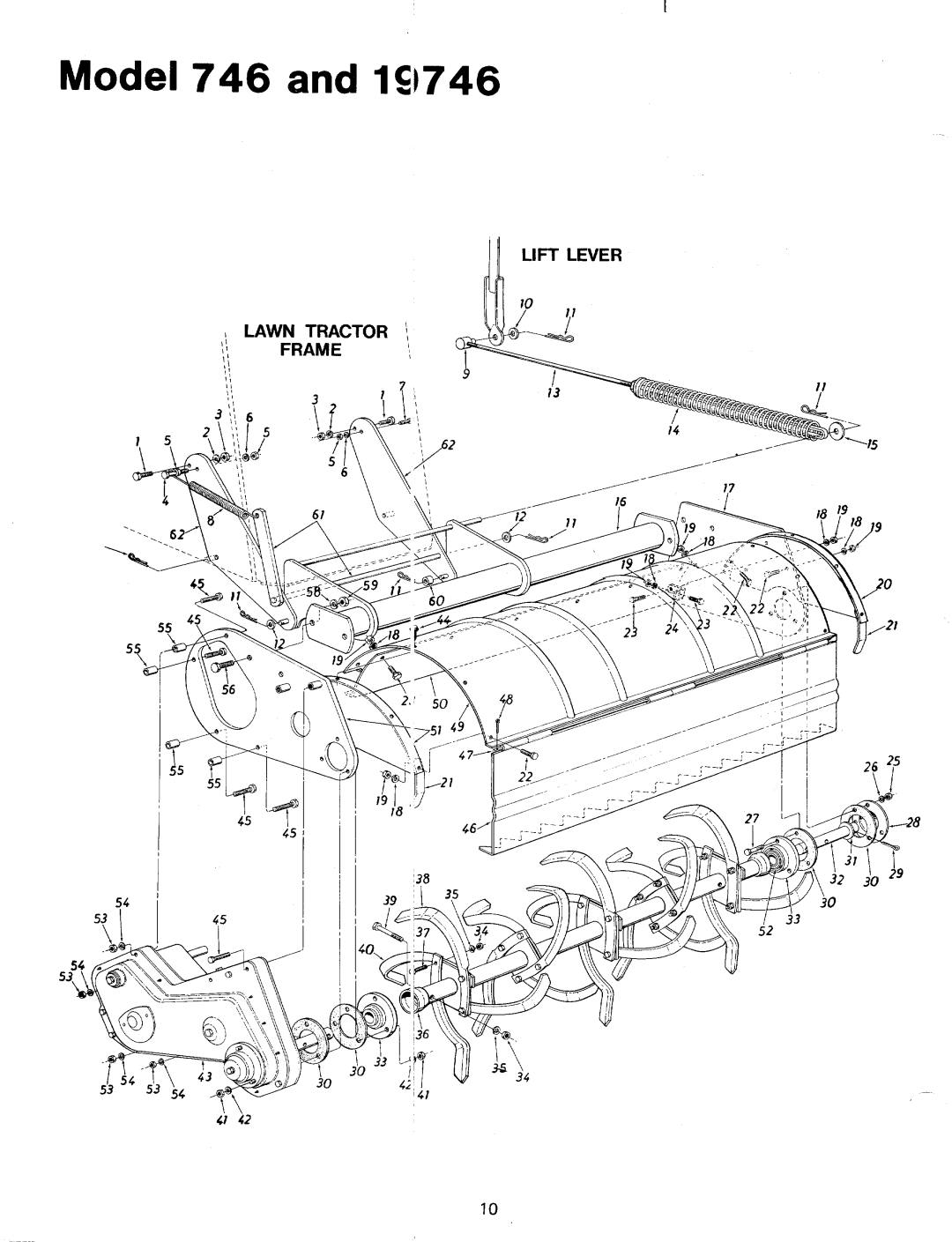 MTD 195-746-000, TMO-33603B, 19746S manual 