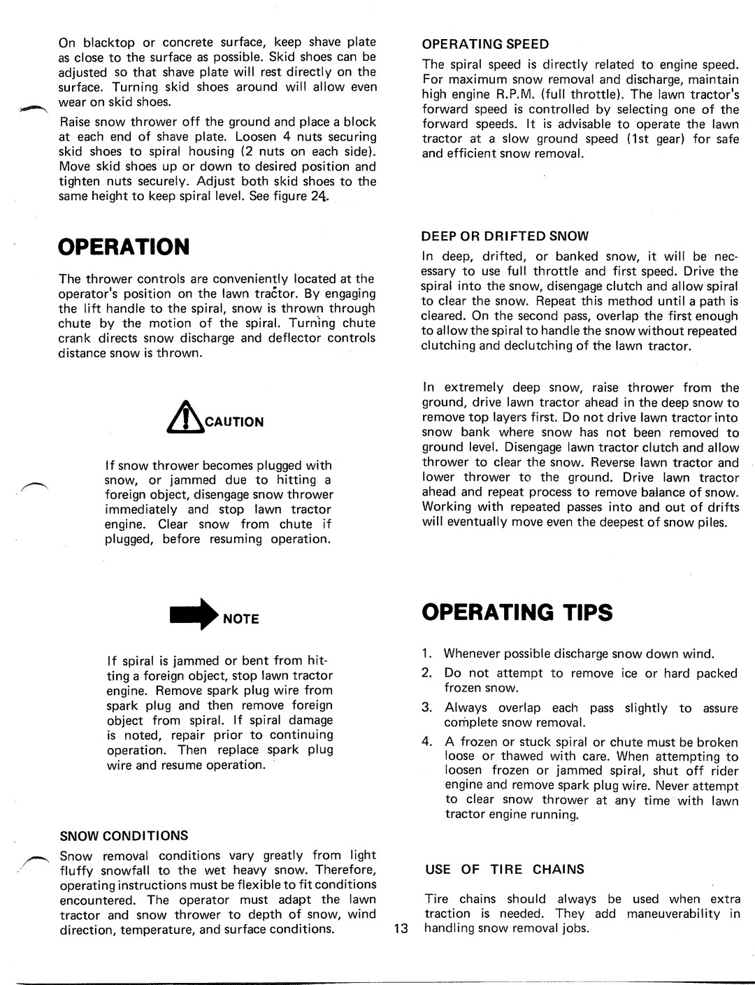 MTD 190-469A, TMO-33849A manual 