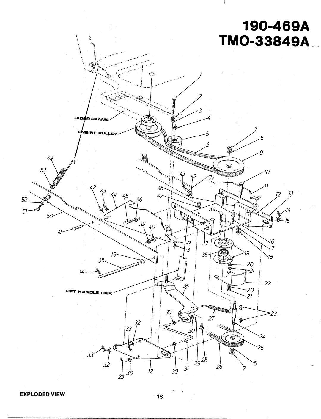 MTD TMO-33849A, 190-469A manual 