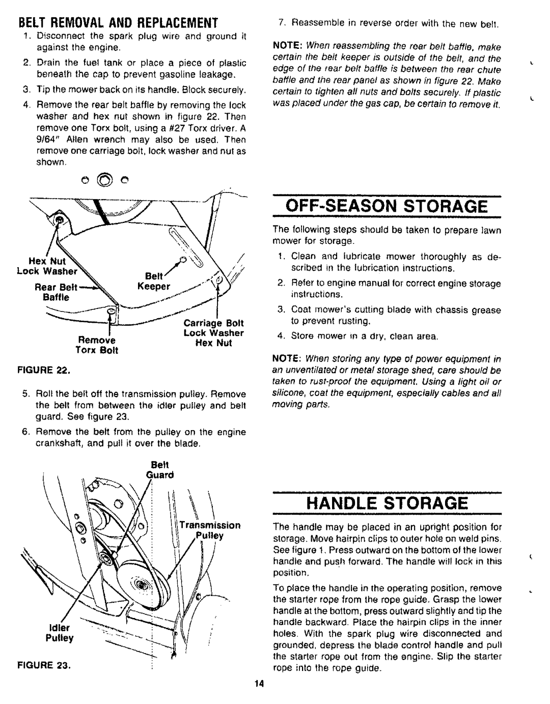 MTD TMO-37464A, TMO-37463A manual 