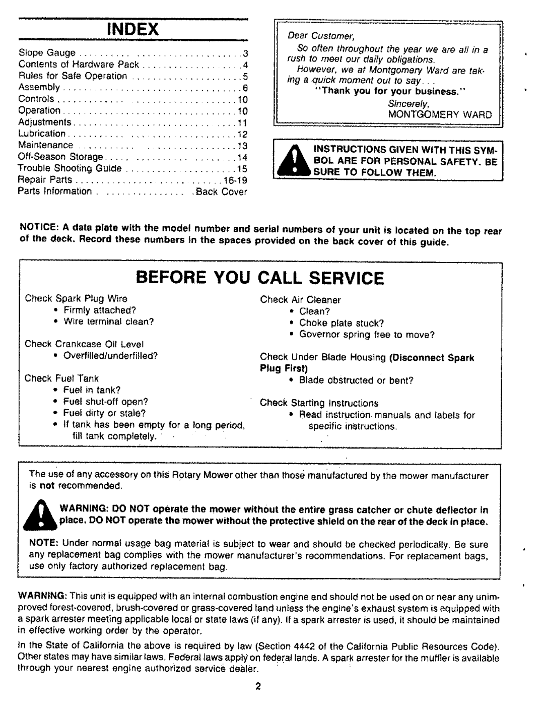 MTD TMO-37464A, TMO-37463A manual 