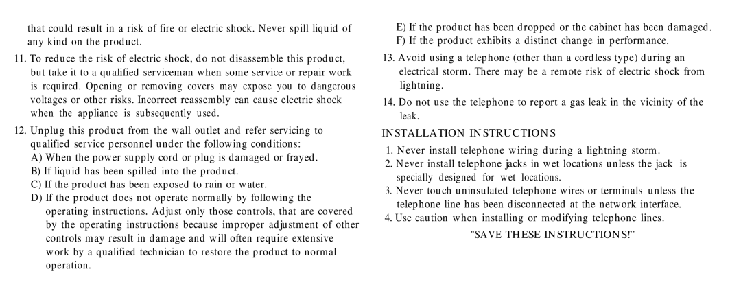 Multi-Link Stick manual Installation Instructions 