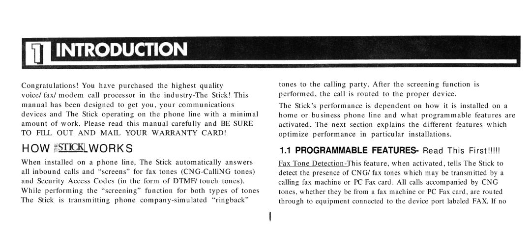 Multi-Link Stick manual HOW Works 