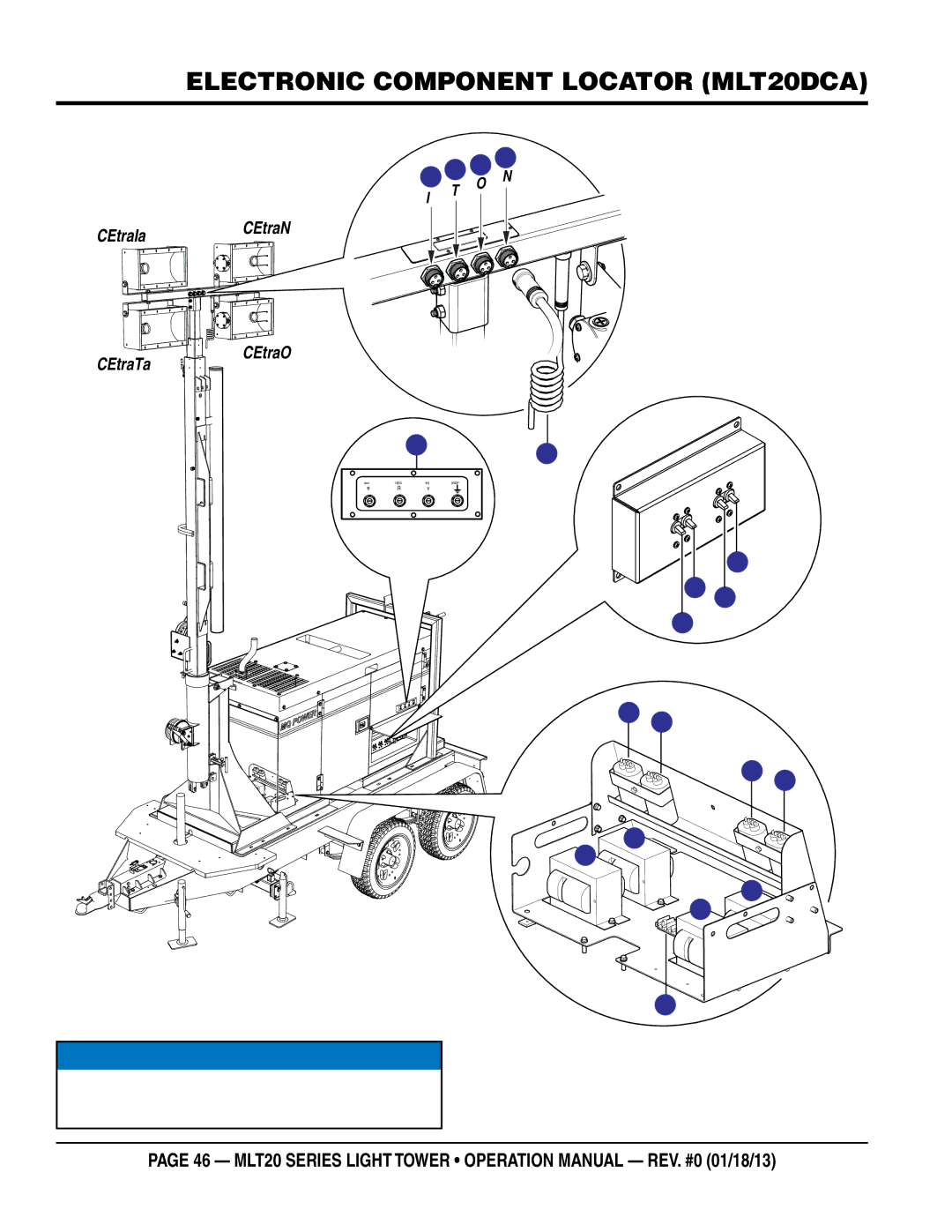 Multi Tech Equipment MLT20DCA6 operation manual Electronic Component Locator mlt20dca 