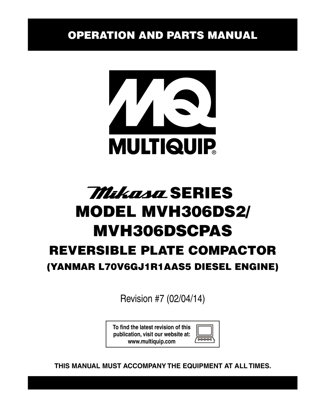 Multi Tech Equipment manual Series Model MVH306DS2/ MVH306DSCPAS 