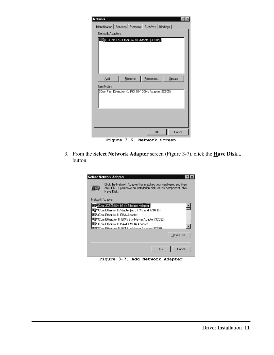 Multi-Tech Systems 40-01459-D0-001 manual Network Screen 