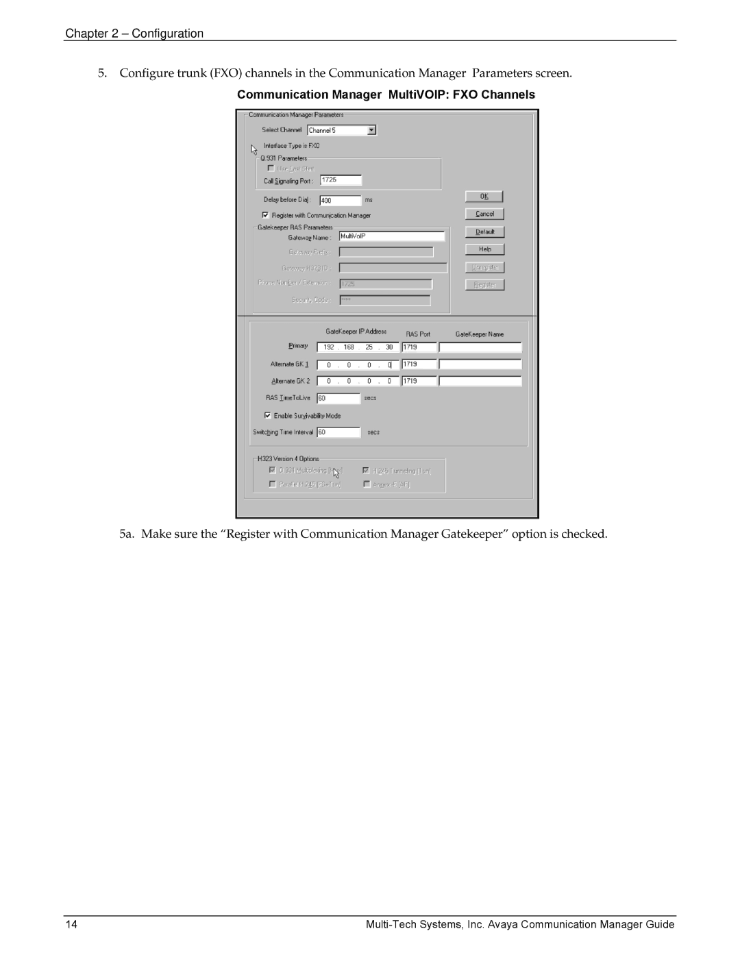 Multi-Tech Systems 410, MVP103 manual Communication Manager MultiVOIP FXO Channels 