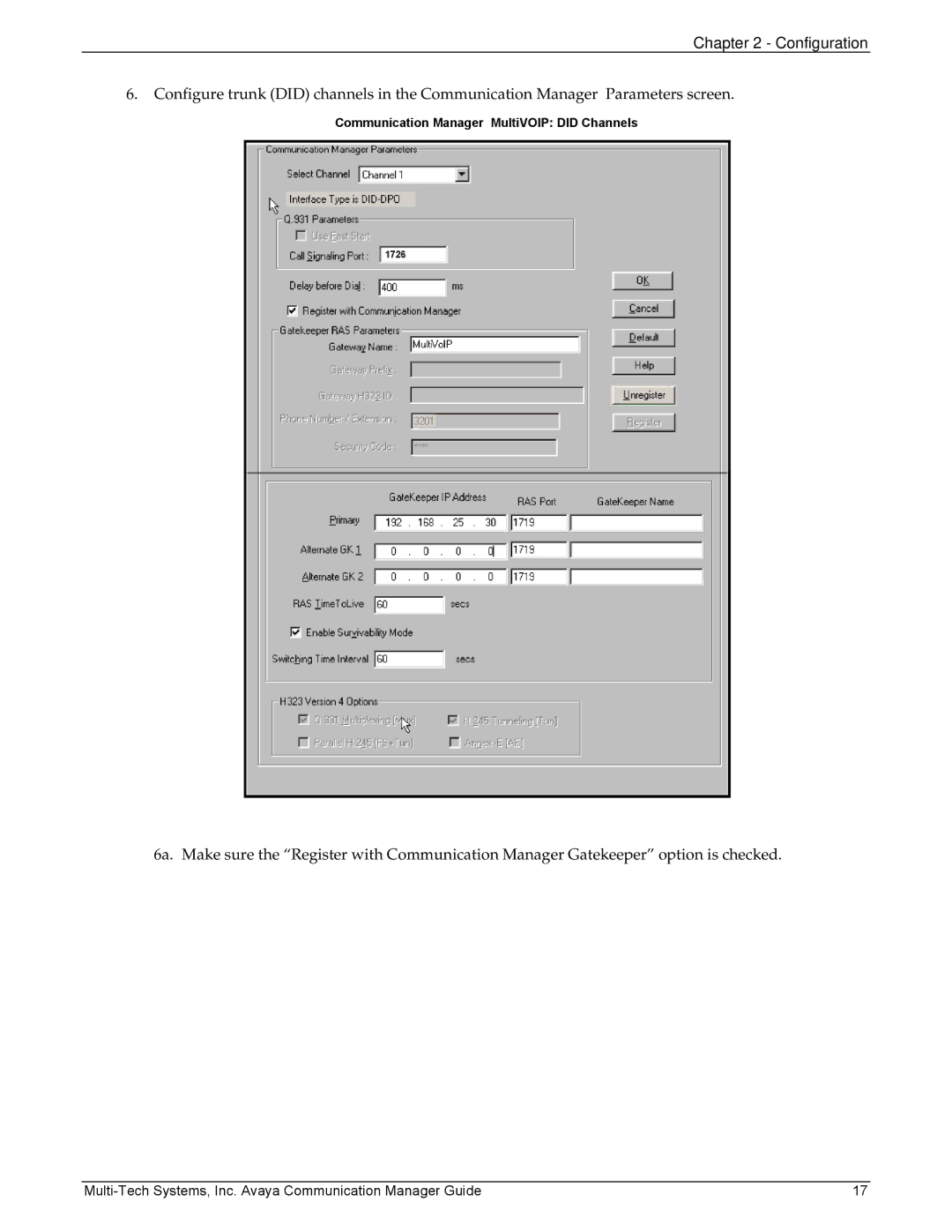 Multi-Tech Systems MVP103, 410 manual Communication Manager MultiVOIP did Channels 