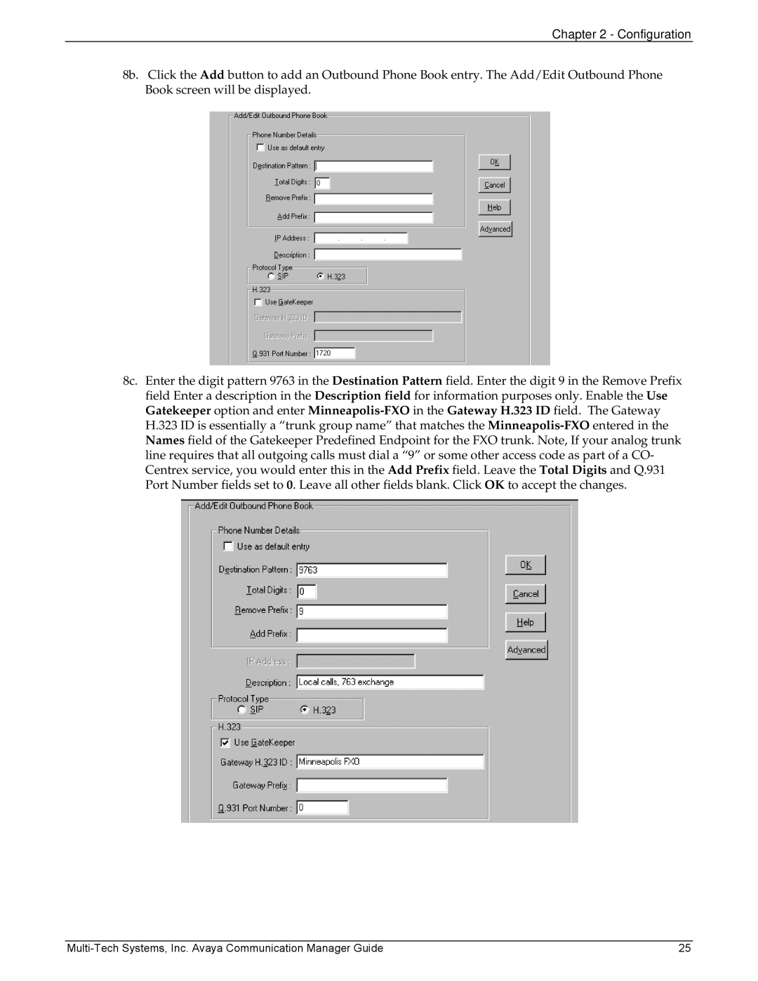 Multi-Tech Systems MVP103, 410 manual Configuration 