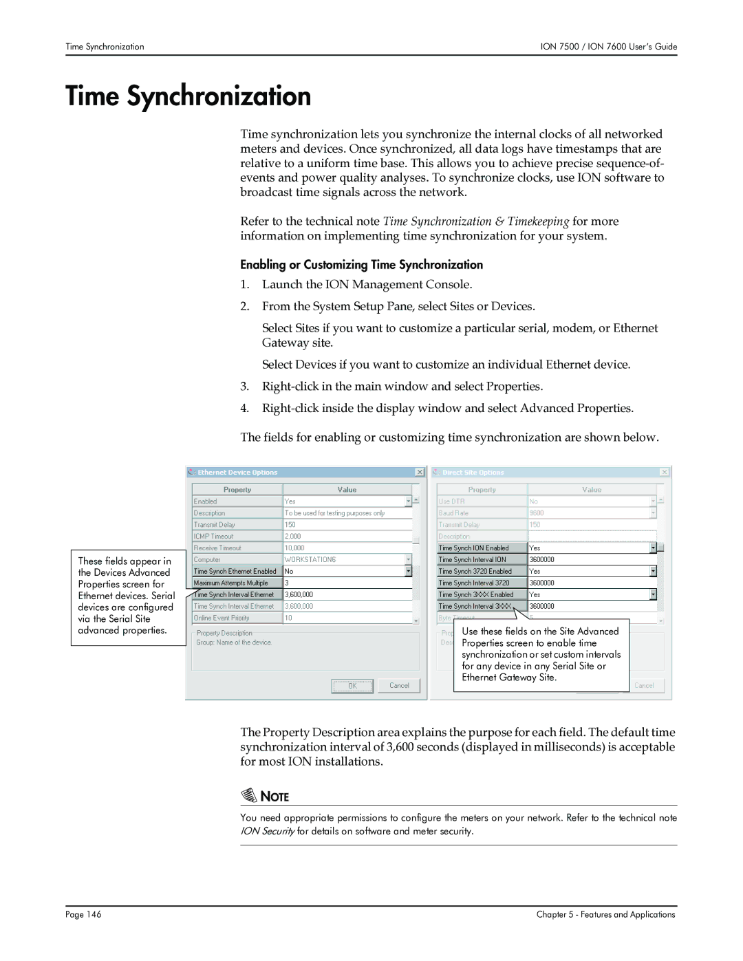 Multi-Tech Systems 7600, 7500 manual Enabling or Customizing Time Synchronization 