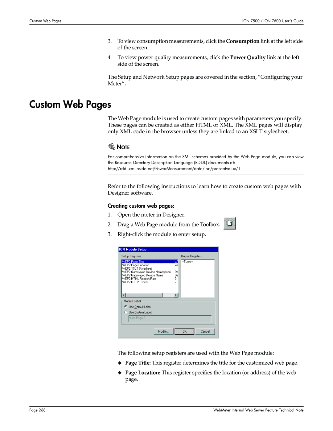 Multi-Tech Systems 7600, 7500 manual Custom Web Pages, Creating custom web pages 