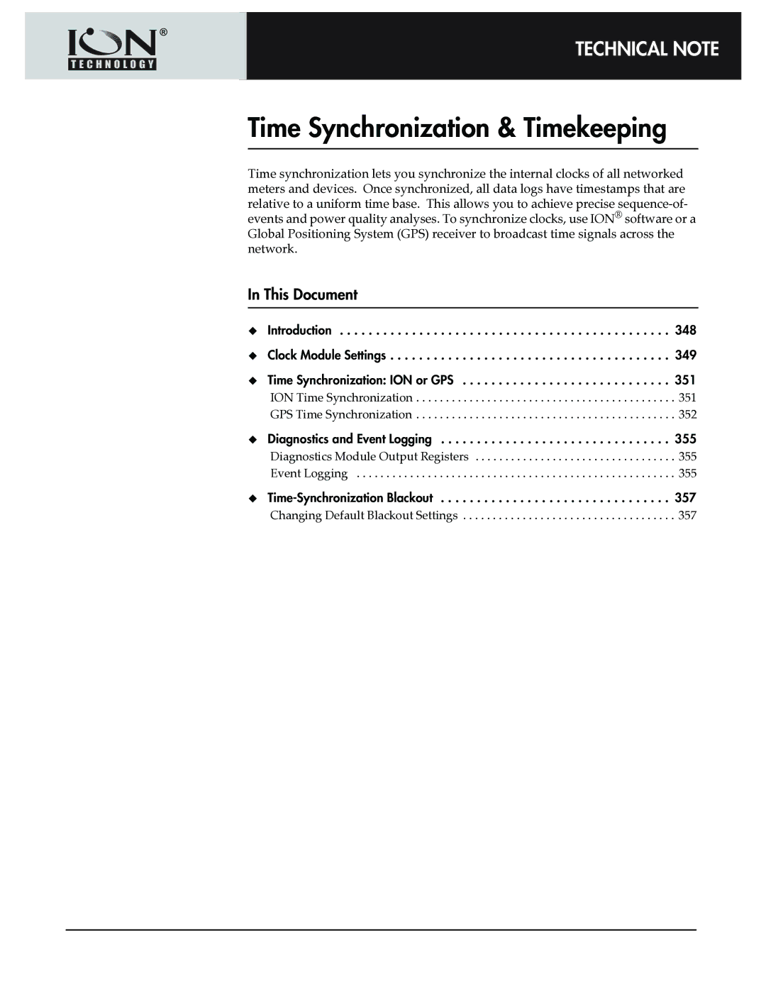 Multi-Tech Systems 7500, 7600 manual ION Time Synchronization GPS Time Synchronization, Diagnostics and Event Logging 