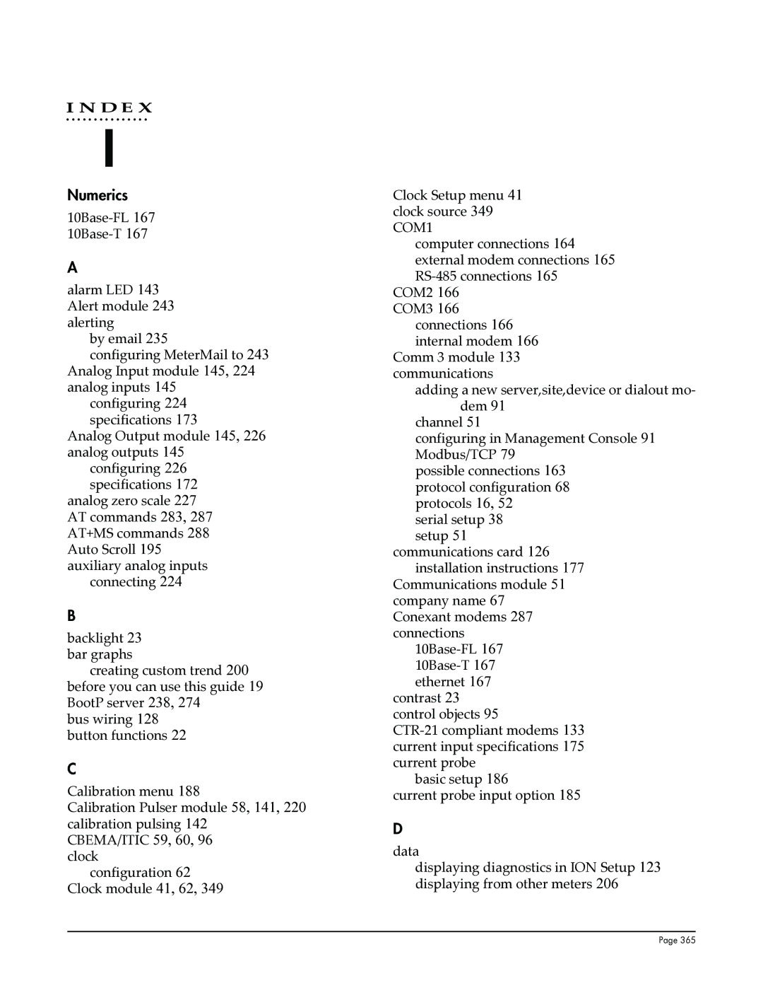 Multi-Tech Systems 7500, 7600 manual Numerics 