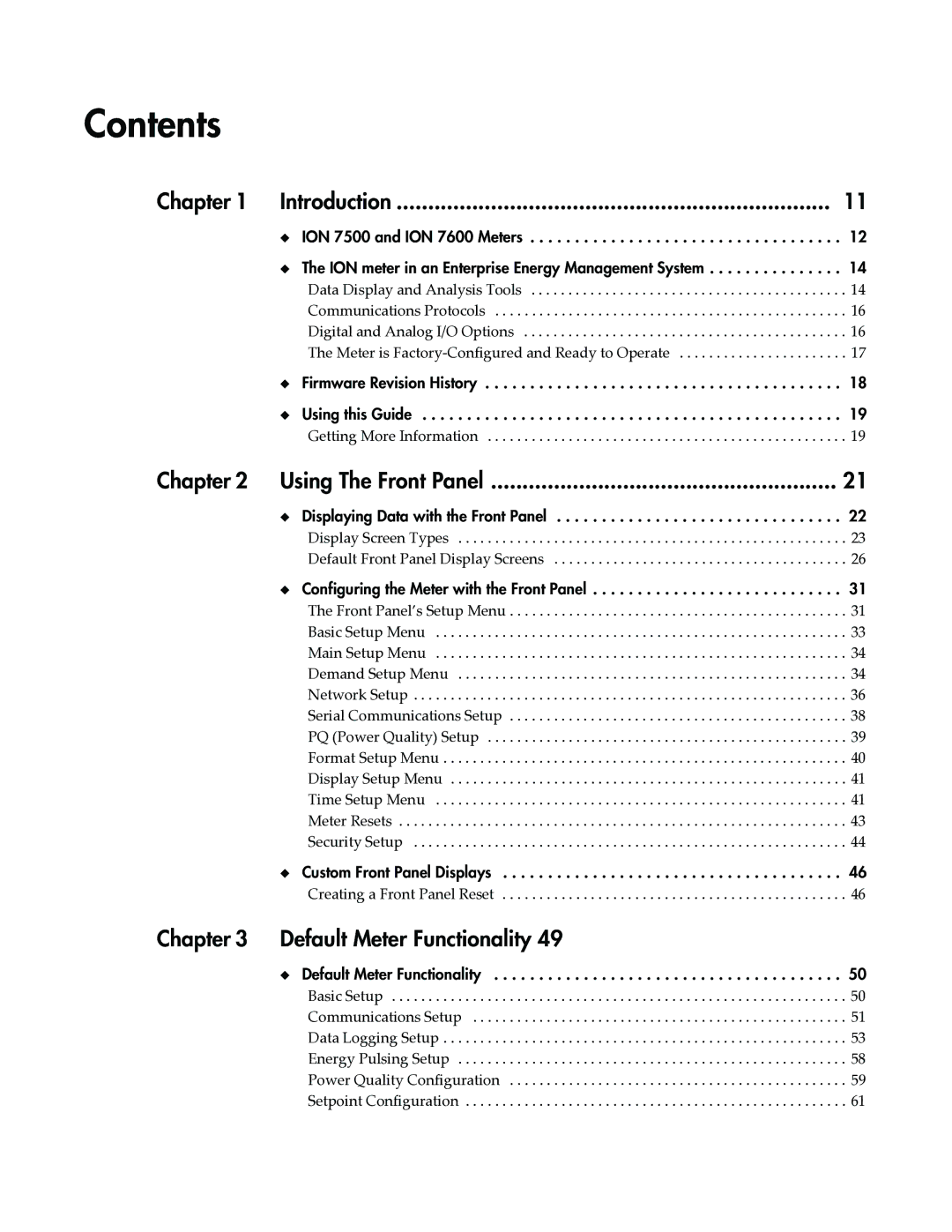 Multi-Tech Systems 7500, 7600 manual Contents 