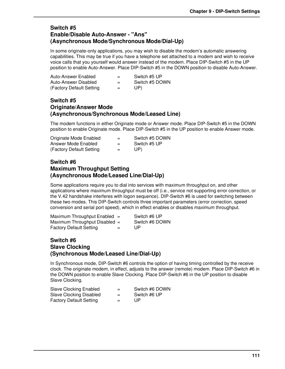 Multi-Tech Systems BL-Series manual 111 