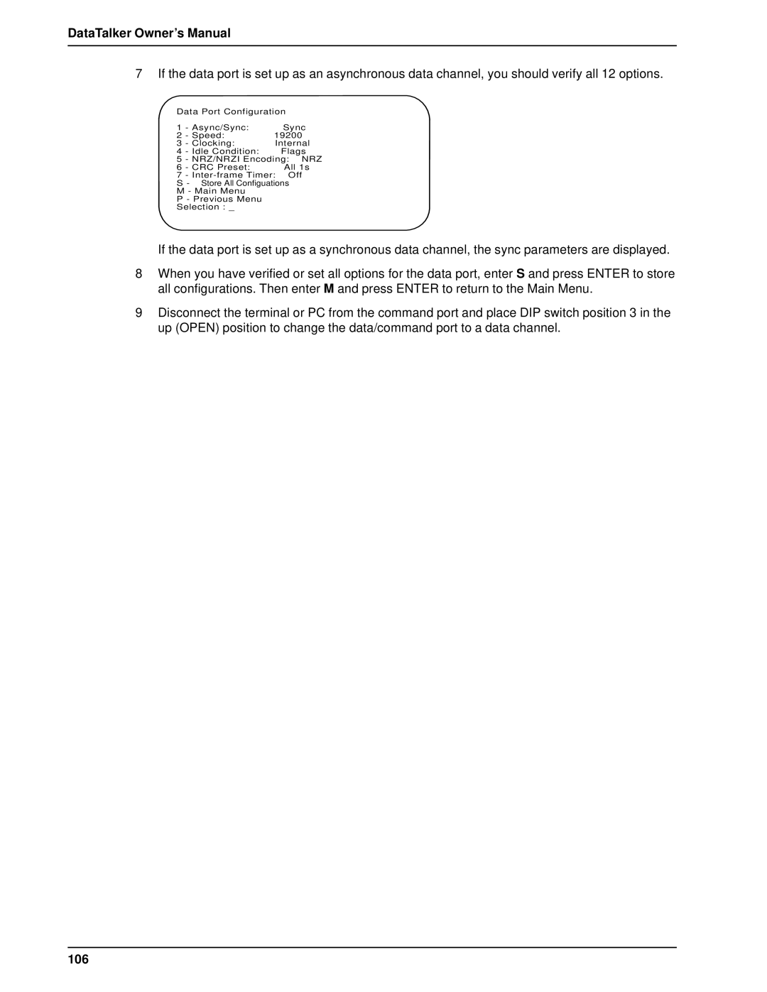 Multi-Tech Systems DT101/xx, DT102/xx owner manual 106, Nrz 