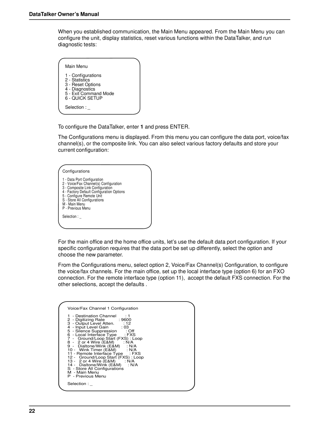 Multi-Tech Systems DT101/xx, DT102/xx owner manual Quick Setup 