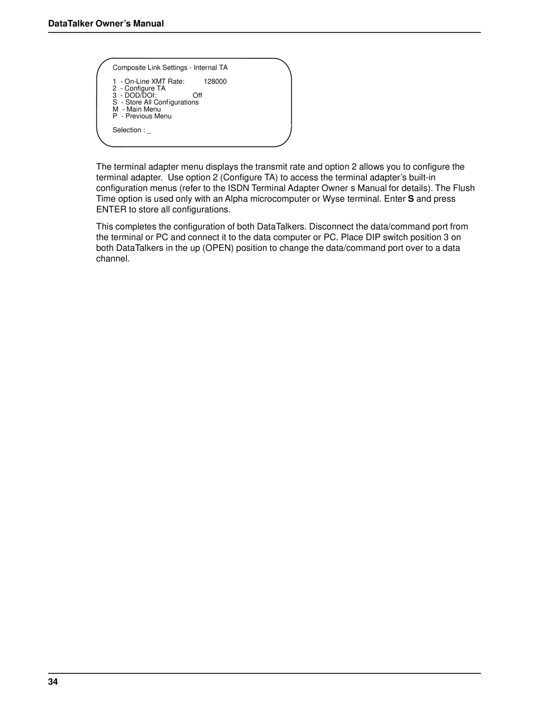 Multi-Tech Systems DT101/xx, DT102/xx owner manual Dod/Doi 